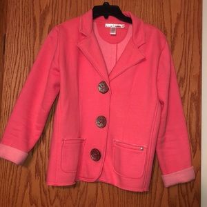Pink blazer jacket